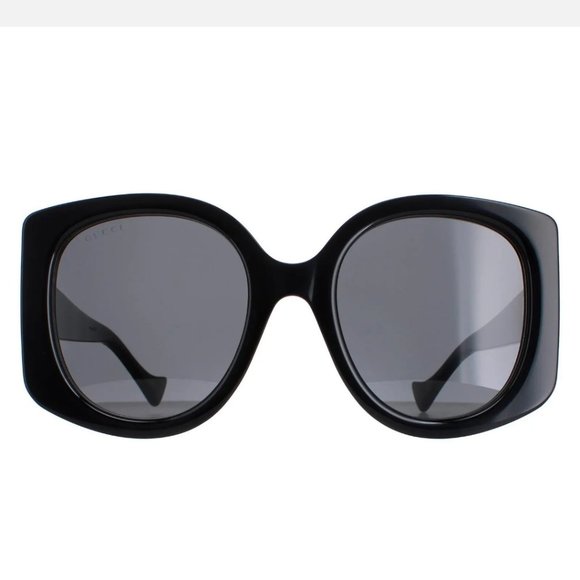 NEW GUCCI GG1257S 001 WOMEN'S SUNGLASSES BLACK GUCCI - Picture 4 of 7